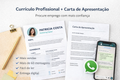 Currículo Profissional + Carta de Apresentação